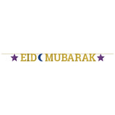 Eid Mubarak Letter Girlande - Gold